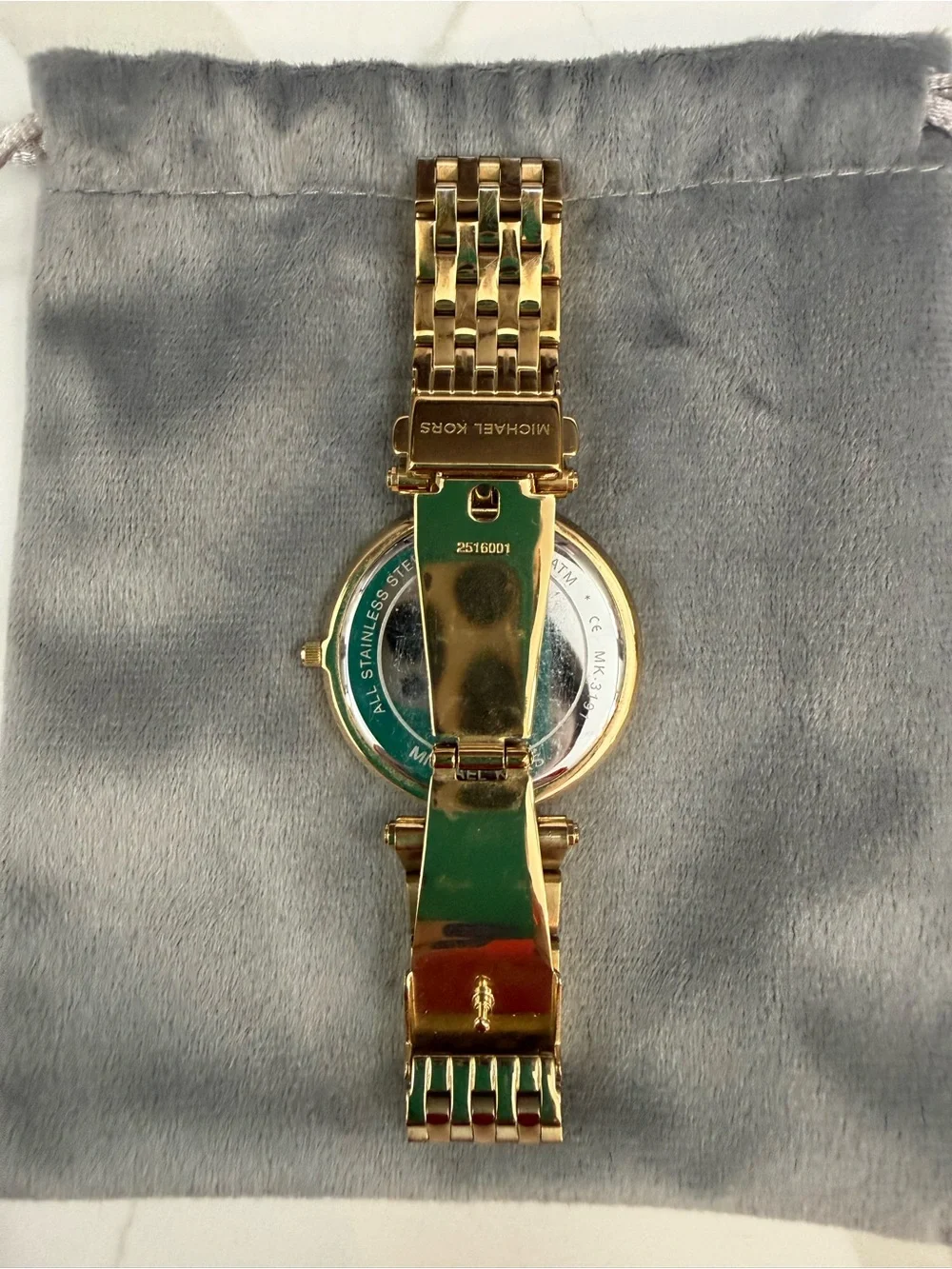 Michael Kors Gold Diamond-Accent Women’s Watch